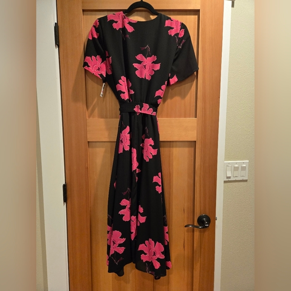 Alfani Elegant Black Floral Dress Size:10 NWT - Picture 3 of 7